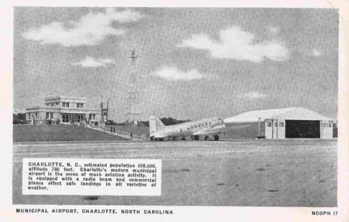 An image of Charlotte Municipal Airport.