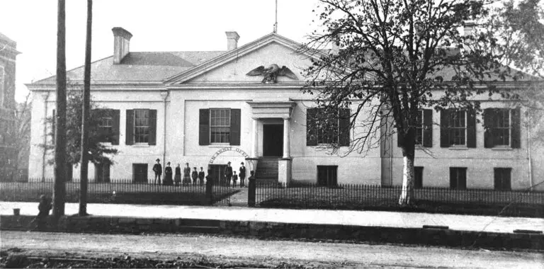 An image of the Charlotte Mint building.