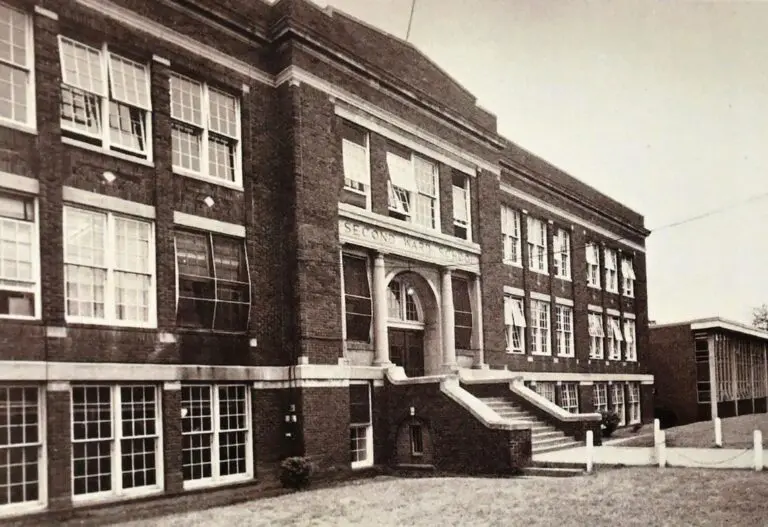 An image of Second Ward High School.