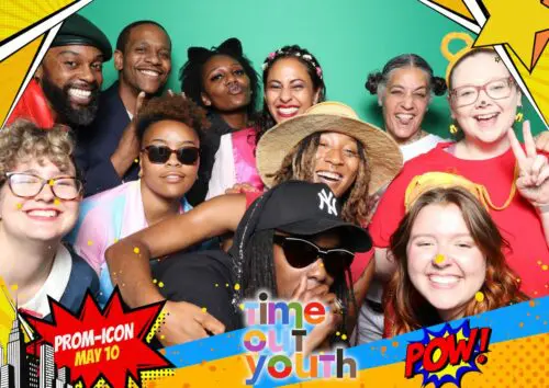 A photo of some of the staff at Time Out Youth.